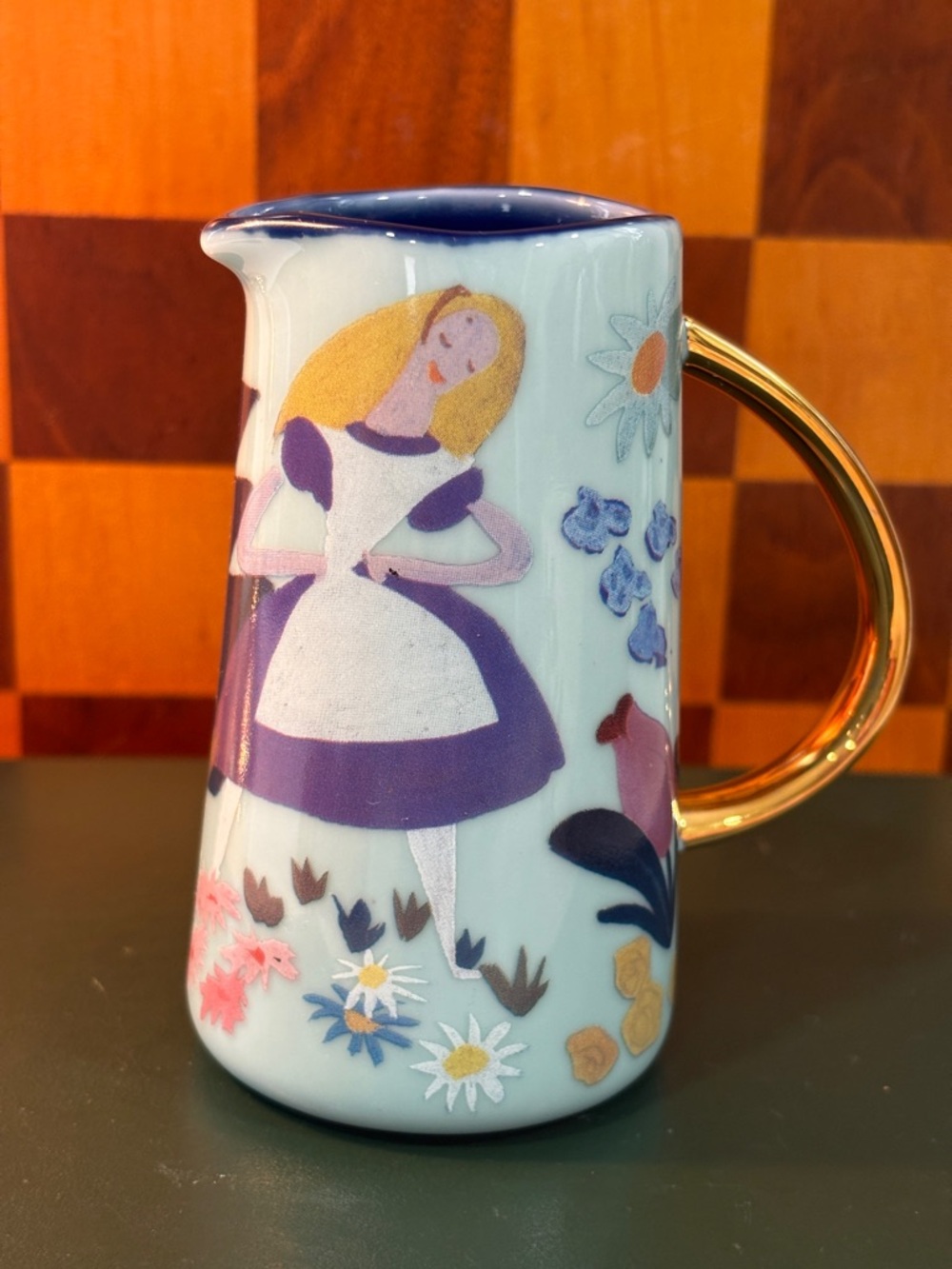 Disney Alice in Wonderland by Mary Blair Porcelain Creamer Sugar Set - Picture 3 of 8